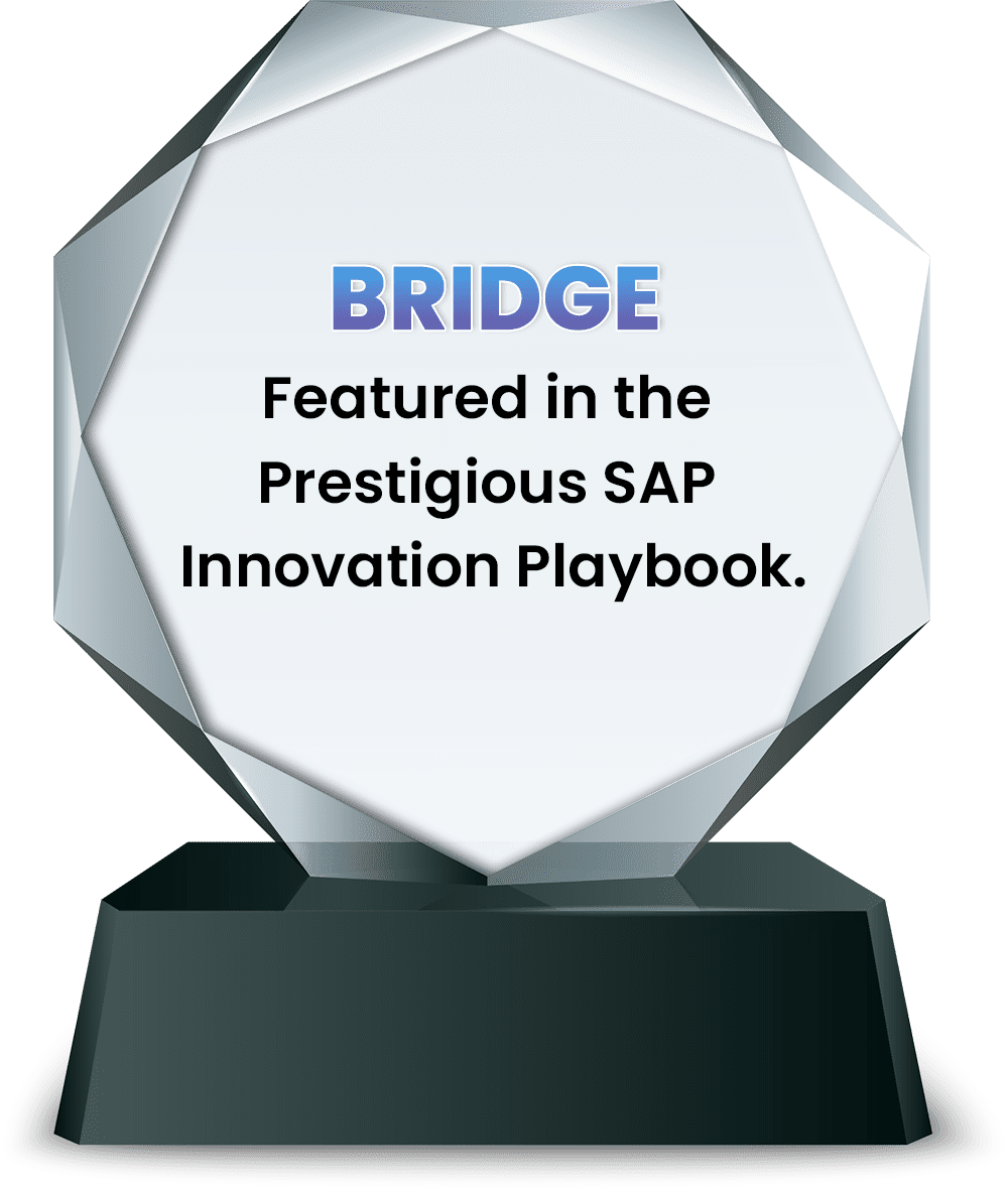 Bridge Suite featured in the prestigious SAP Innovation playbook